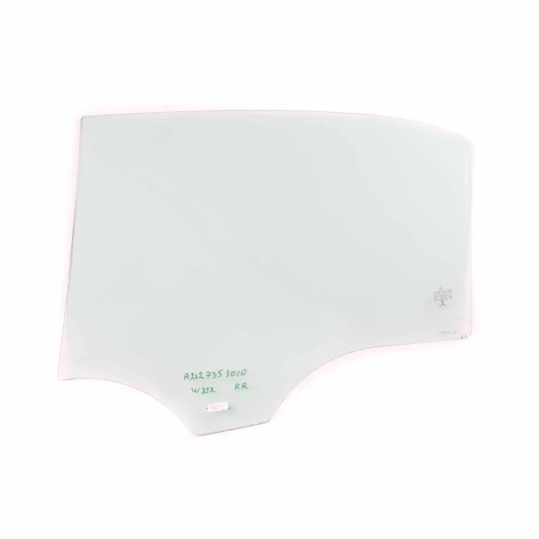 Window Glass Door Rear Right Glazing Green AS2 to Mercedes W212 with Part number A2127353010 Mercedes W212 Window Glass Door Rear Right Glazing Green AS2 - SKU A2127353010 - Part number A2127353010