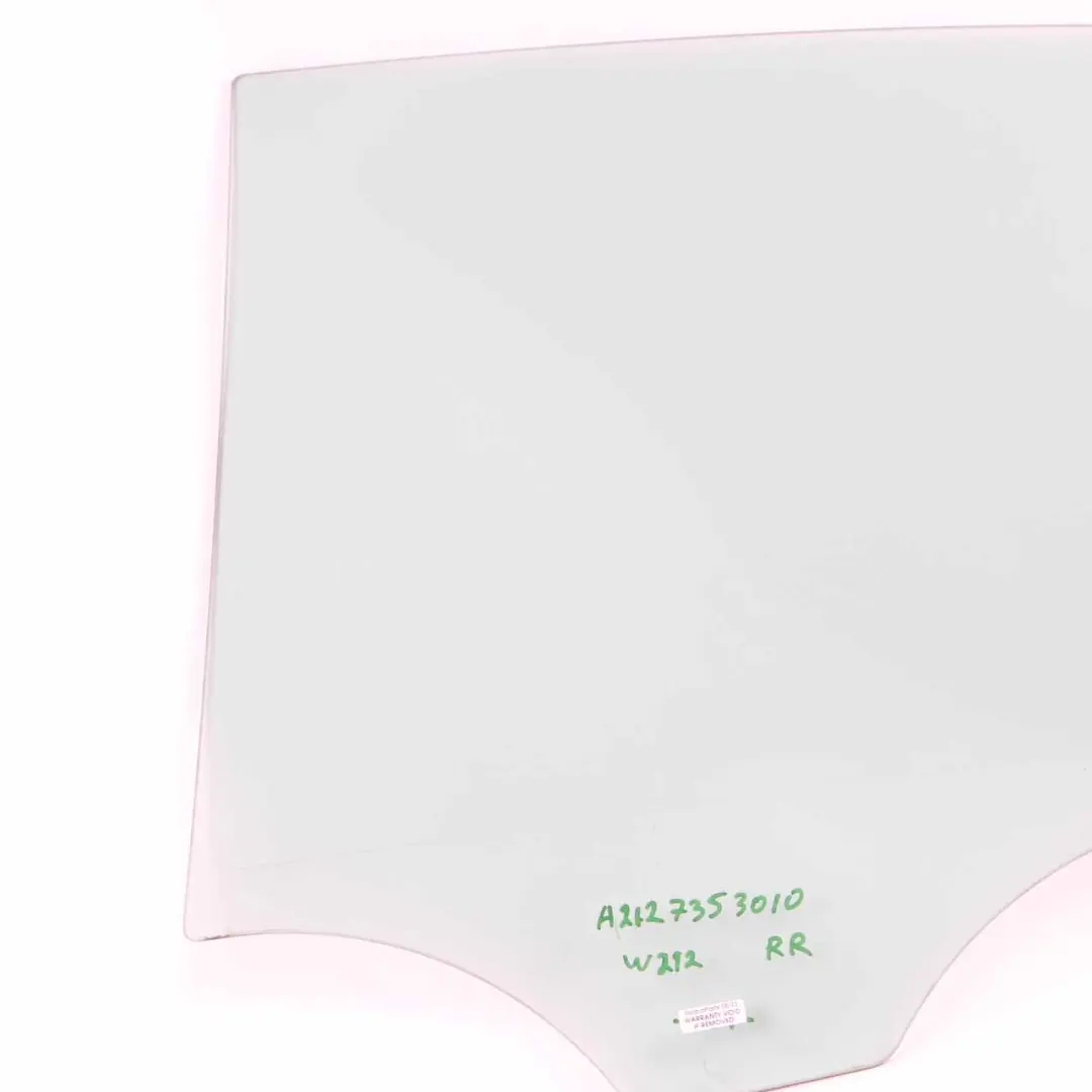 ventana cristal puerta trasera derecha acristalamiento verde AS2 para Mercedes W212 con número de pieza A2127353010 Mercedes W212 ventana cristal puerta trasera derecha acristalamiento verde AS2 - SKU A2127353010 - Número de pieza A2127353010