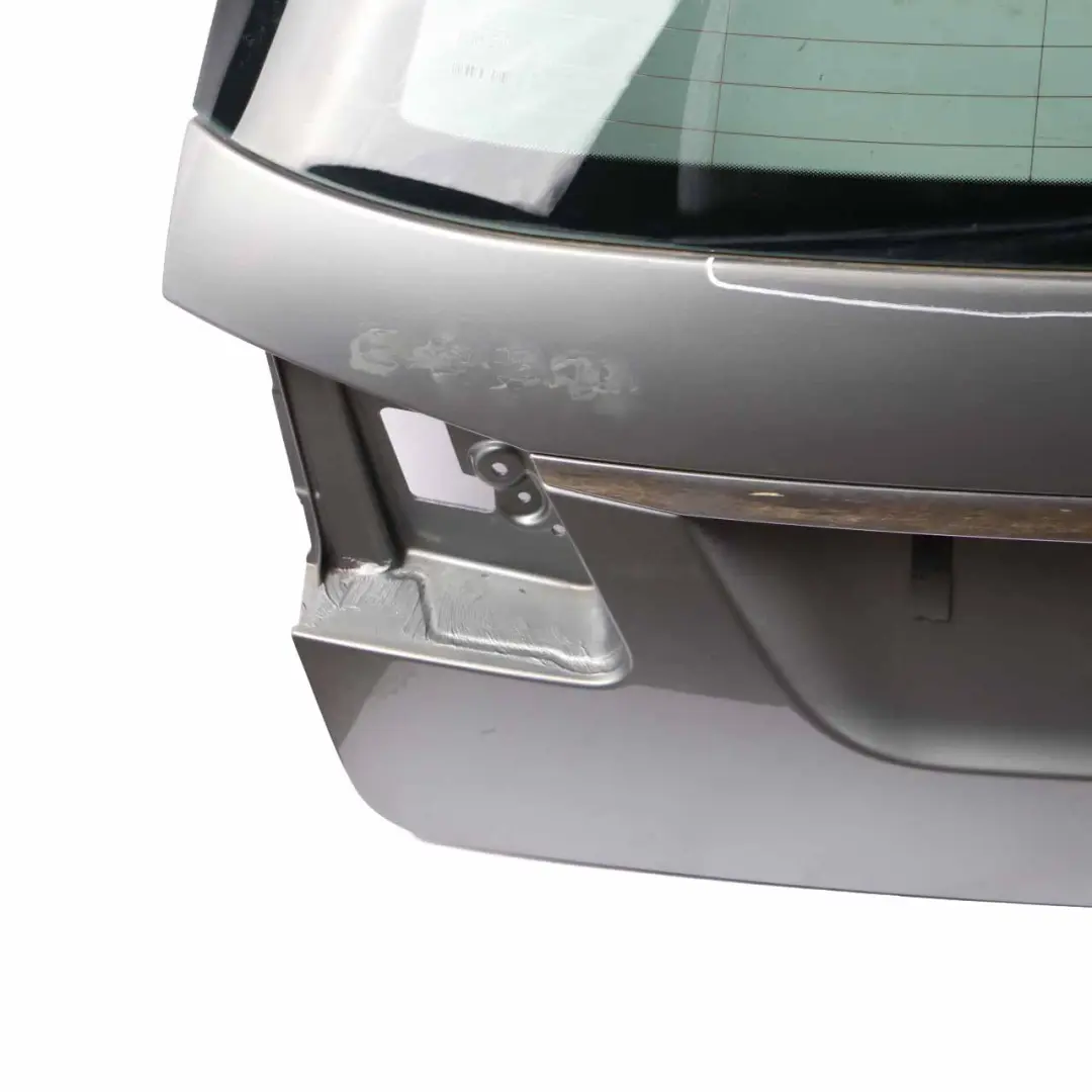 Boot Trunk Lid Tailgate Panel Estate Palladium Silver Metallic 792 to Mercedes S212 with Part number A2127500975 Mercedes S212 Boot Trunk Lid Tailgate Panel Estate Palladium Silver Metallic 792 - SKU A2127400105-PAL - Part number A2127500975