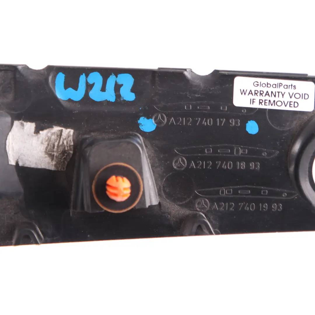 Tapa Trasera del Maletero Bota Negro Mate para Mercedes W212 con número de pieza A2127401793 Mercedes W212 Tapa Trasera del Maletero Bota Negro Mate - SKU A2127401793 - Número de pieza A2127401793