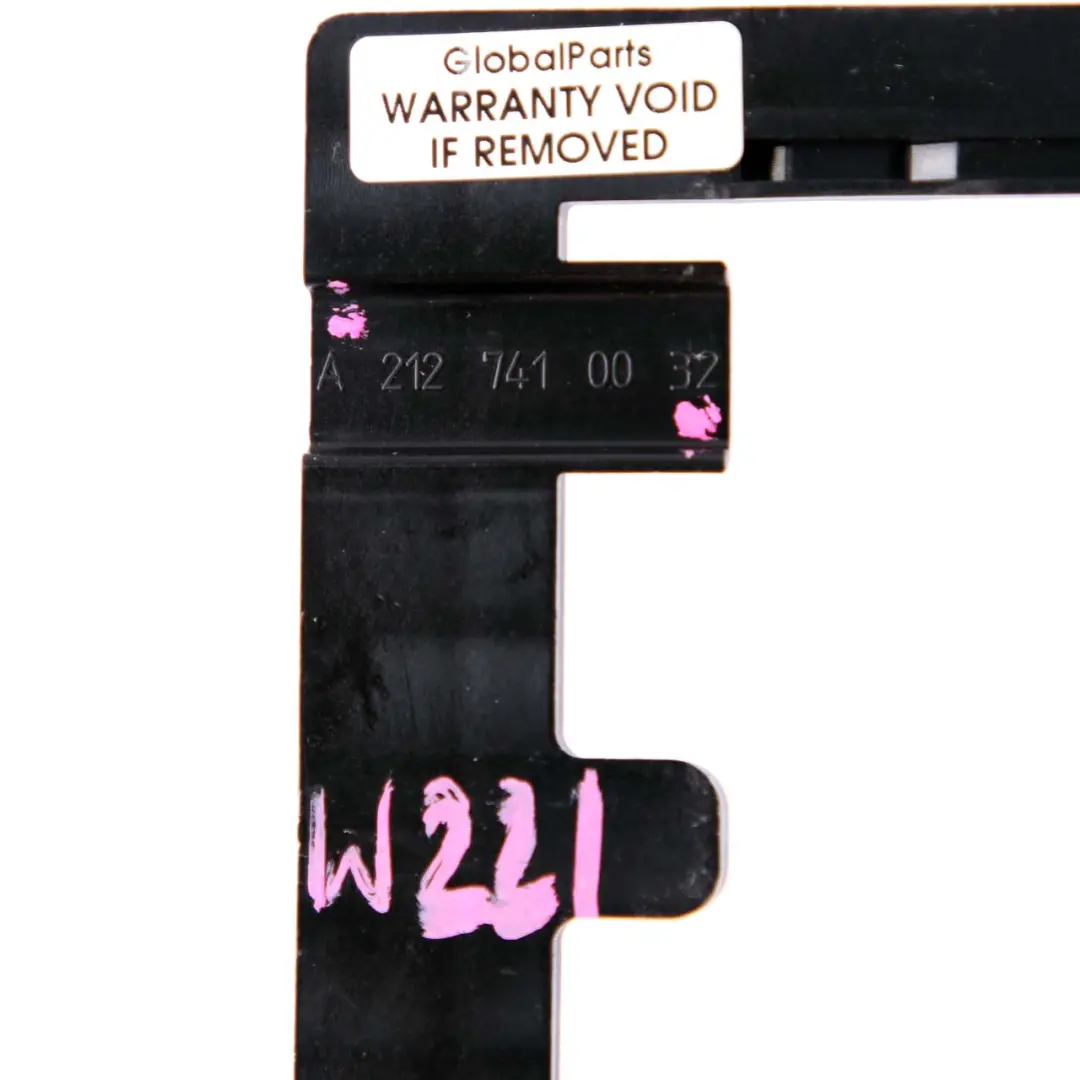 Mercedes W212 Trunk Tailgate Handle Trim Bracket Rear Boot - SKU A2127410032 - Part number A2127410032