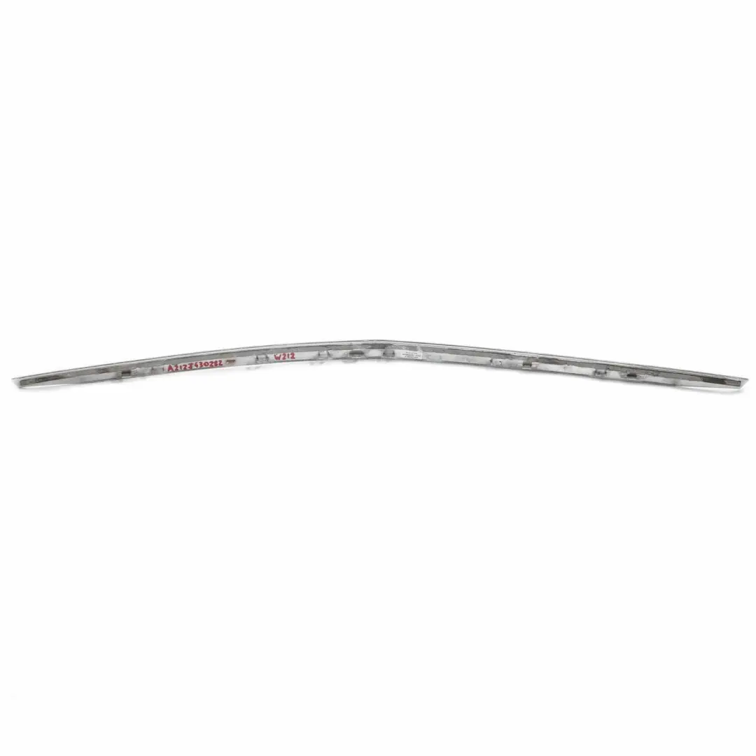  Trunk Strip Mercedes W212 Tailgate Boot Cover Trim Rear Chrome - SKU A2127430282 - Part number A2127430282
