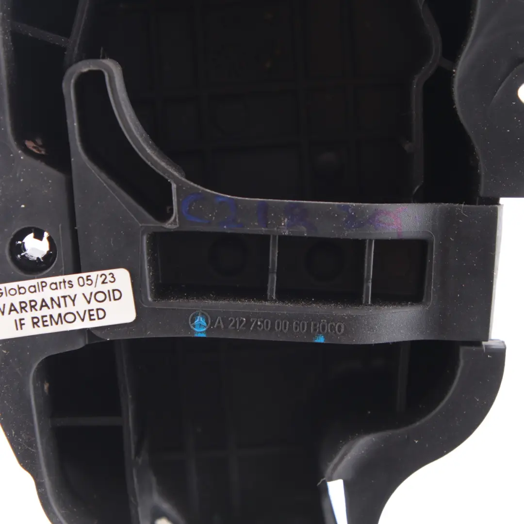 Trunk Lock Cover Mercedes W212 CLS W218 Tailgate Latch Trim Housing to with Part number A2127500060 Trunk Lock Cover Mercedes W212 CLS W218 Tailgate Latch Trim Housing - SKU A2127500060 - Part number A2127500060