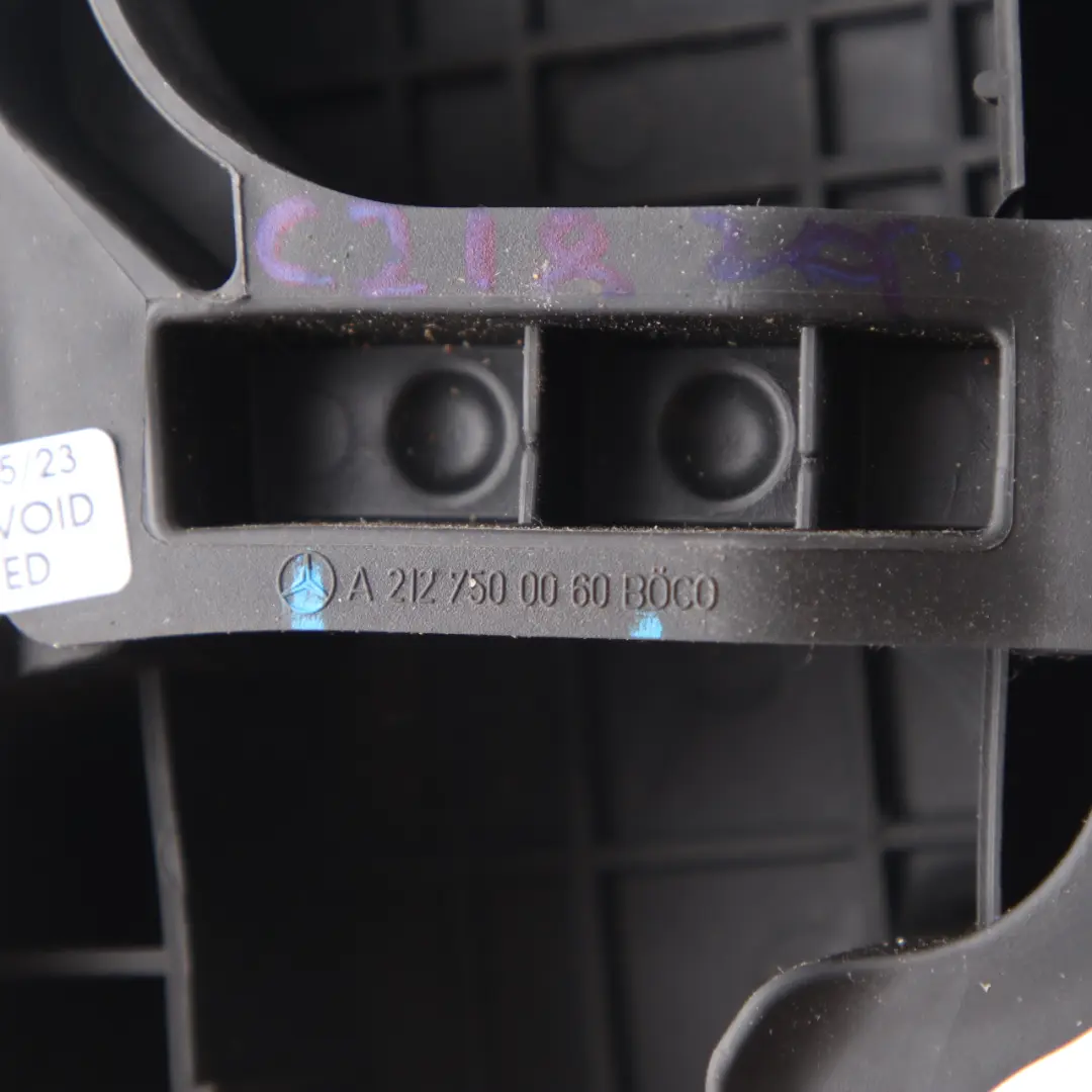  Trunk Lock Cover Mercedes W212 CLS W218 Tailgate Latch Trim Housing - SKU A2127500060 - Part number A2127500060
