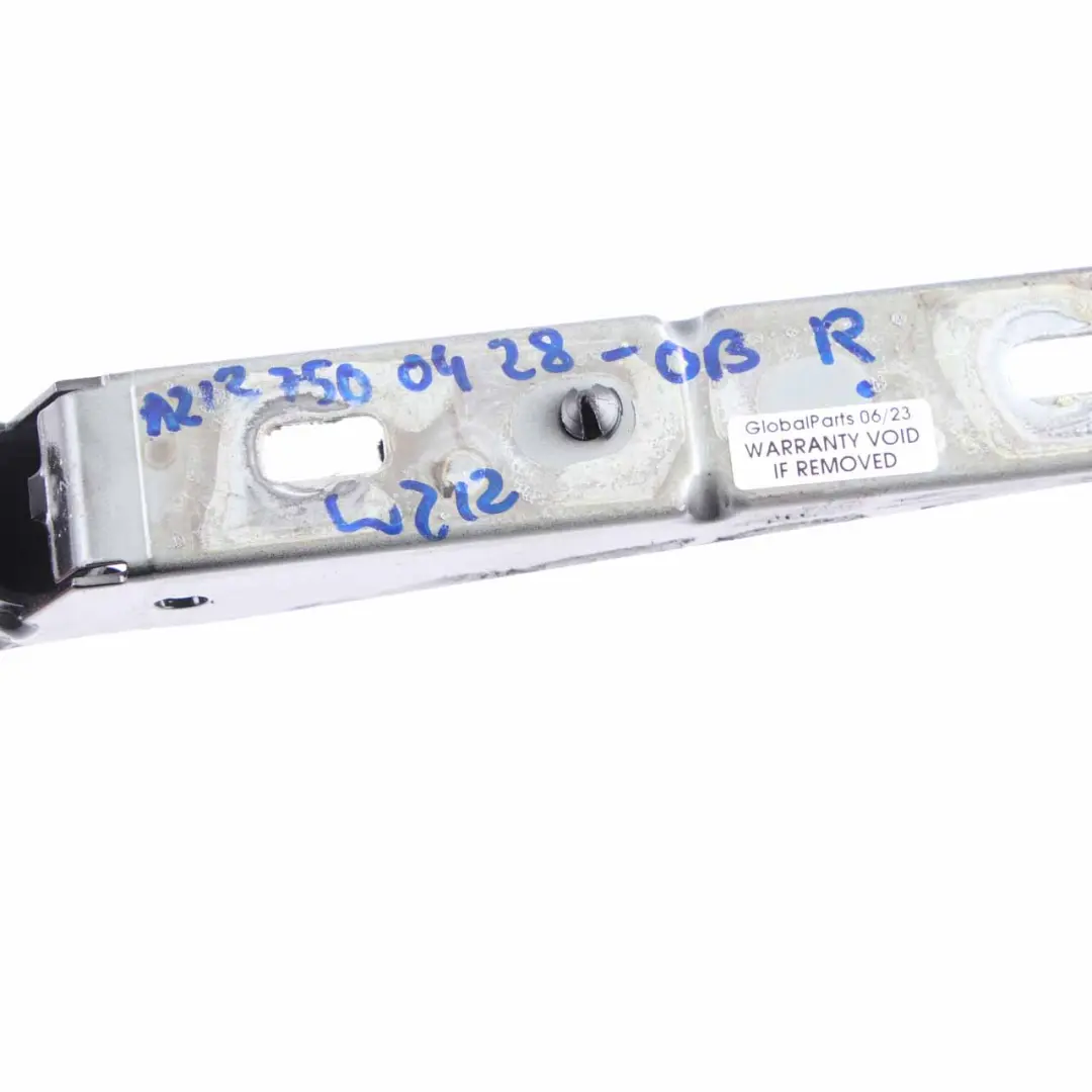 Hinge Rear Right O/S Boot Trunk Lid Obsidian Black - 197 to Mercedes W212 Tailgate with Part number A2127500428 Mercedes W212 Tailgate Hinge Rear Right O/S Boot Trunk Lid Obsidian Black - 197 - SKU A2127500428-OB - Part number A2127500428