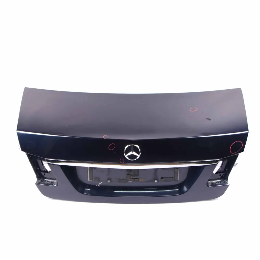 Trunk Lid Mercedes W212 Boot Tailgate Panel Saloon Cavansite Blue Metallic - 890 to with Part number A2127500975 Trunk Lid Mercedes W212 Boot Tailgate Panel Saloon Cavansite Blue Metallic - 890 - SKU A2127500975-CVB - Part number A2127500975