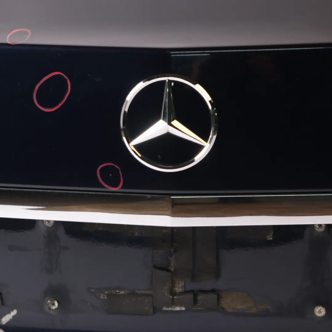  Trunk Lid Mercedes W212 Boot Tailgate Panel Saloon Cavansite Blue Metallic - 890 - SKU A2127500975-CVB - Part number A2127500975