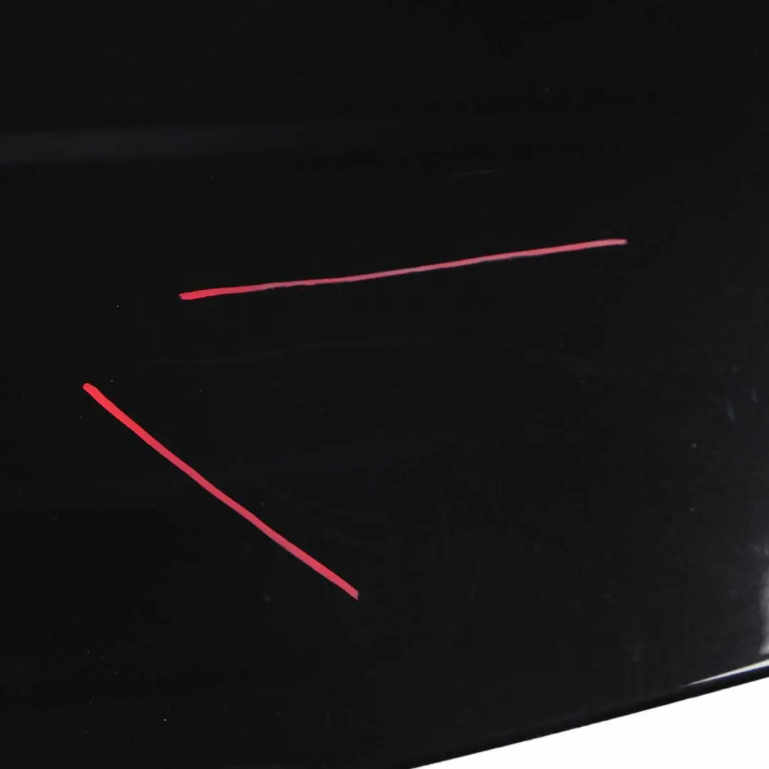 Mercedes W212 Boot Trunk Lid Tailgate Panel Saloon Obsidian Black - 197 - SKU A2127500975-OB - Part number A2127500975