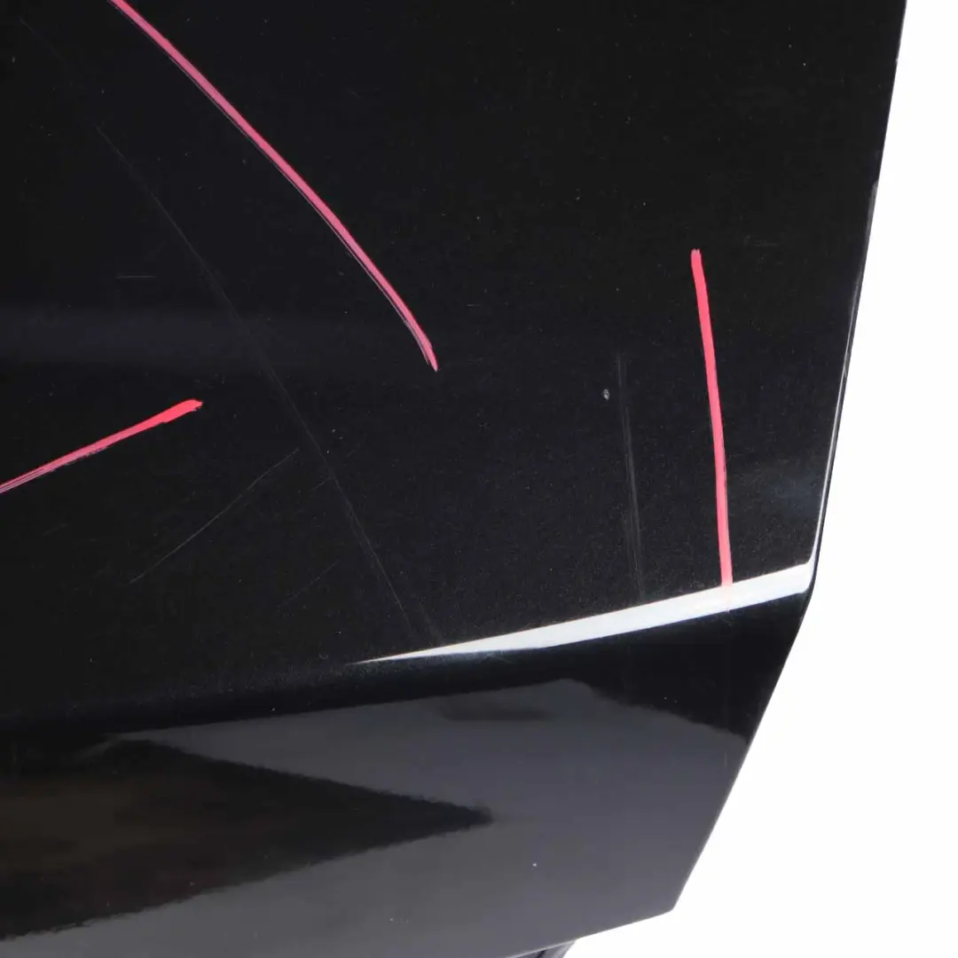 Mercedes W212 Boot Trunk Lid Tailgate Panel Saloon Obsidian Black - 197 - SKU A2127500975-OB - Part number A2127500975