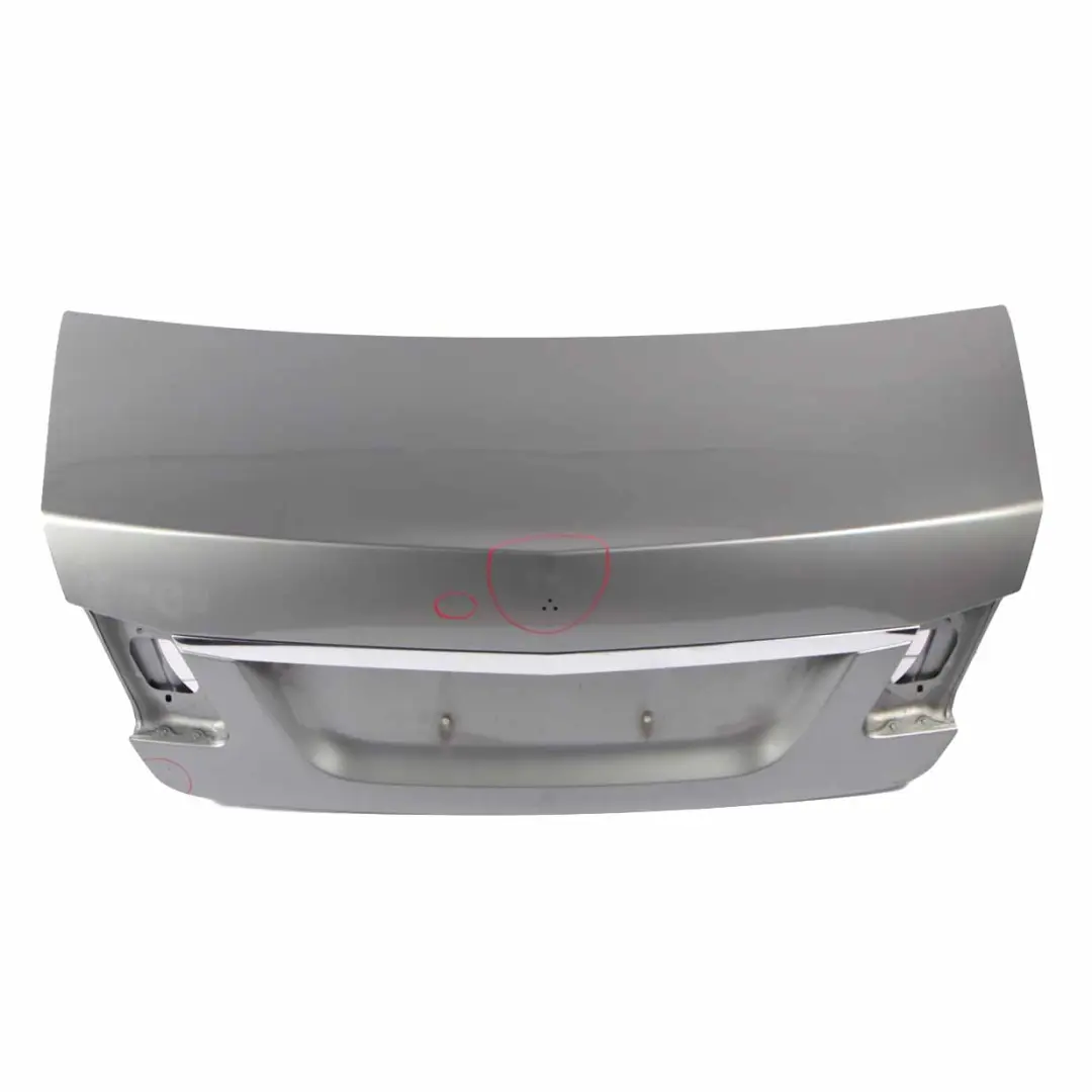 Mercedes W212 Boot Trunk Lid Tailgate Panel Saloon Palladium Silver - 792 - SKU A2127500975-PAL - Part number A2127500975