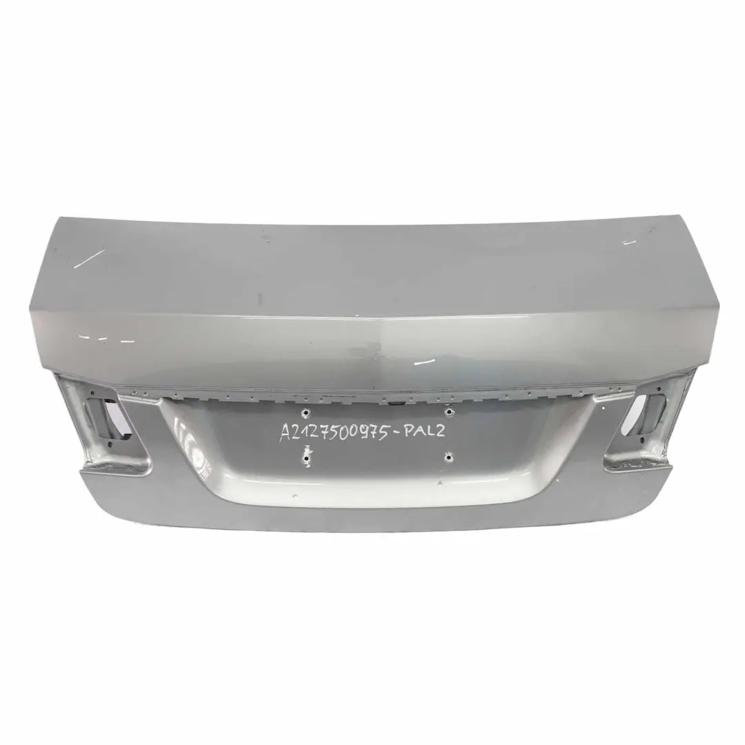 Boot Trunk Lid Tailgate Panel Saloon Palladium Silver - 792 to Mercedes W212 with Part number A2127500975 Mercedes W212 Boot Trunk Lid Tailgate Panel Saloon Palladium Silver - 792 - SKU A2127500975-PAL2 - Part number A2127500975