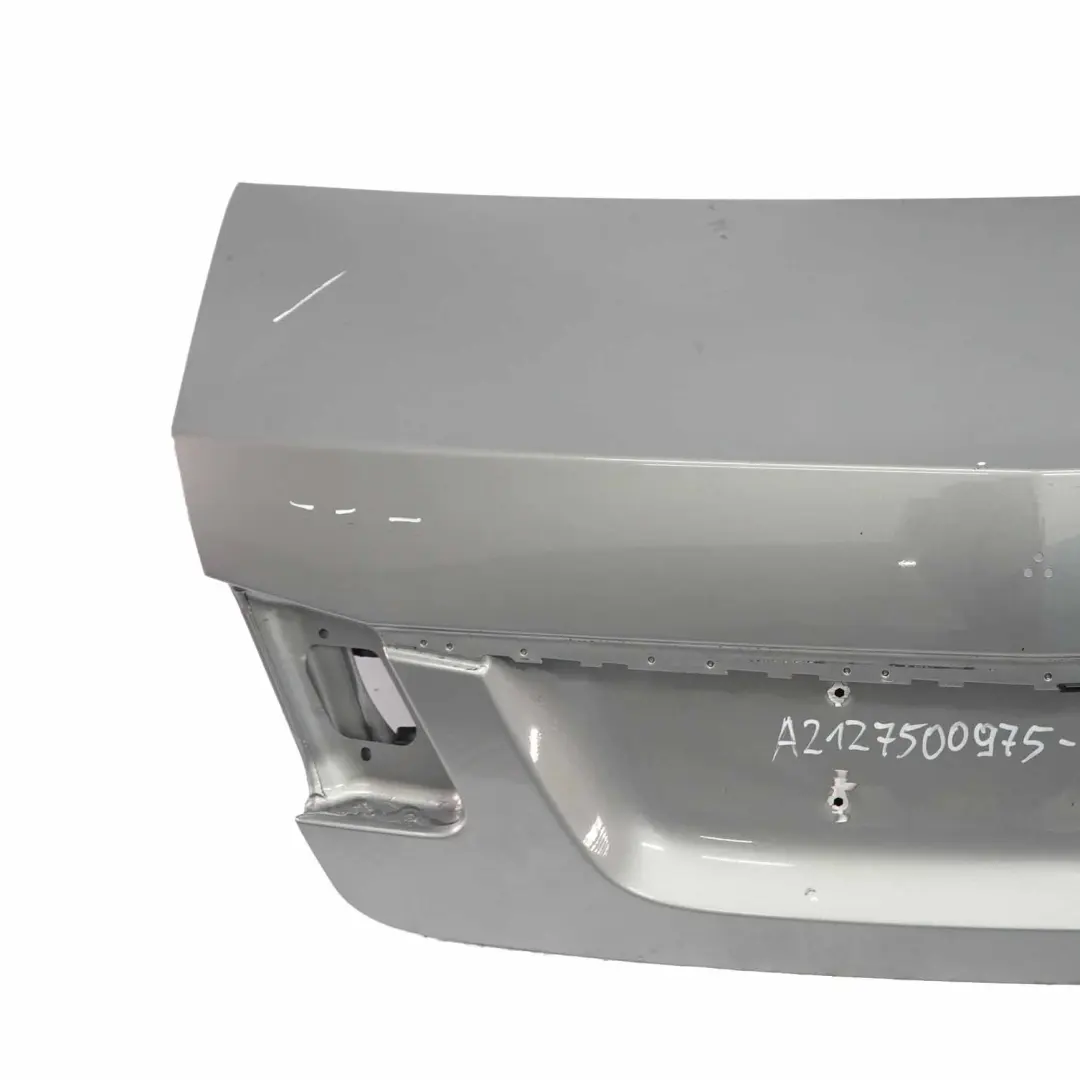 Boot Trunk Lid Tailgate Panel Saloon Palladium Silver - 792 to Mercedes W212 with Part number A2127500975 Mercedes W212 Boot Trunk Lid Tailgate Panel Saloon Palladium Silver - 792 - SKU A2127500975-PAL2 - Part number A2127500975