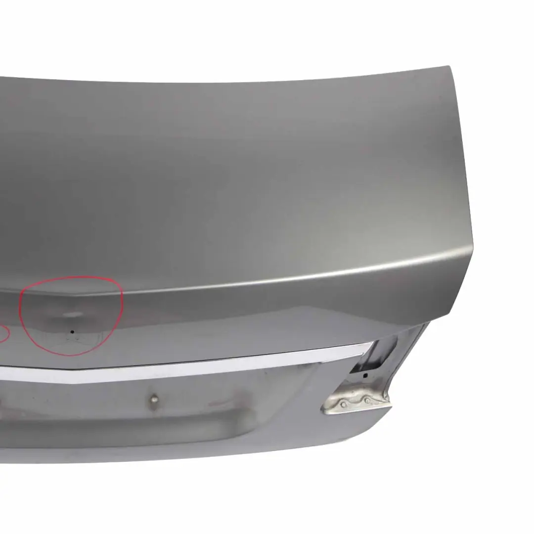 Mercedes W212 Boot Trunk Lid Tailgate Panel Saloon Palladium Silver - 792 - SKU A2127500975-PAL - Part number A2127500975