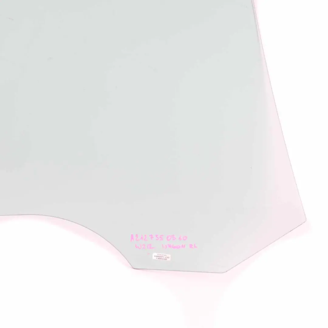 Mercedes W212 Kombi Fenster Glas hintere linke Tür Grün AS2 - SKU A2127550310 - Teilenummer A2127550310