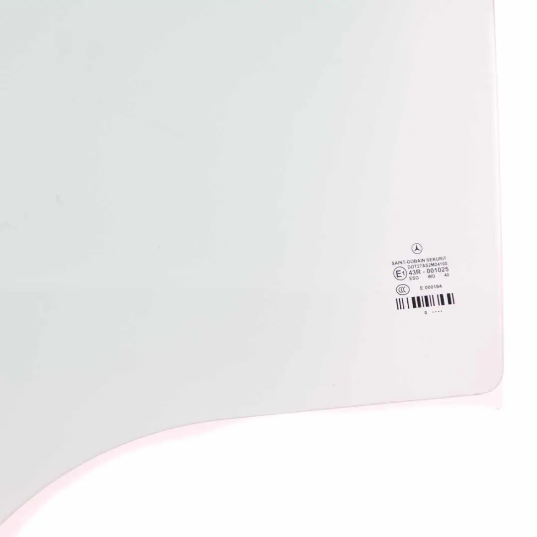 Mercedes W212 Kombi Fenster Glas hintere linke Tür Grün AS2 - SKU A2127550310 - Teilenummer A2127550310