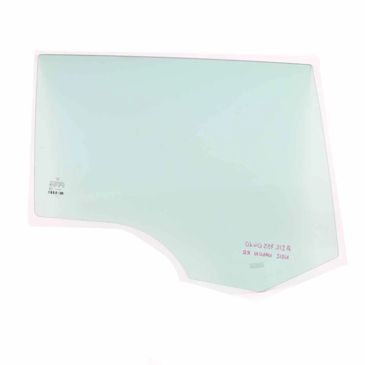 Mercedes S212 Estate Fenster Glas Hintere Rechte Tür Grün AS2 A2127550410