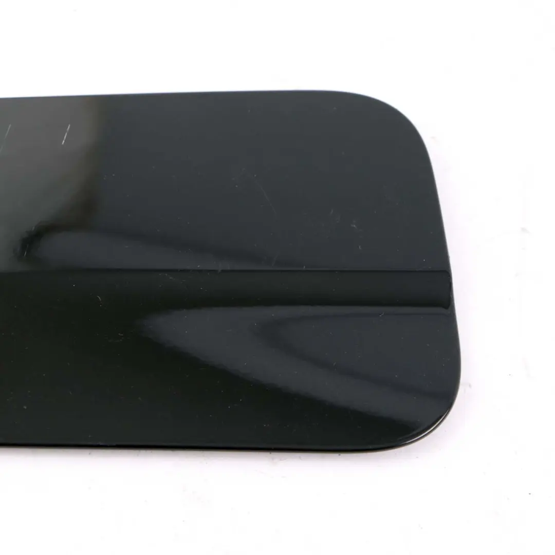 Mercedes W212 Fuel Flap Tank Cap Cover Obsidian Black 197 E-Class - SKU A2127570006-OB - Part number A2127570006