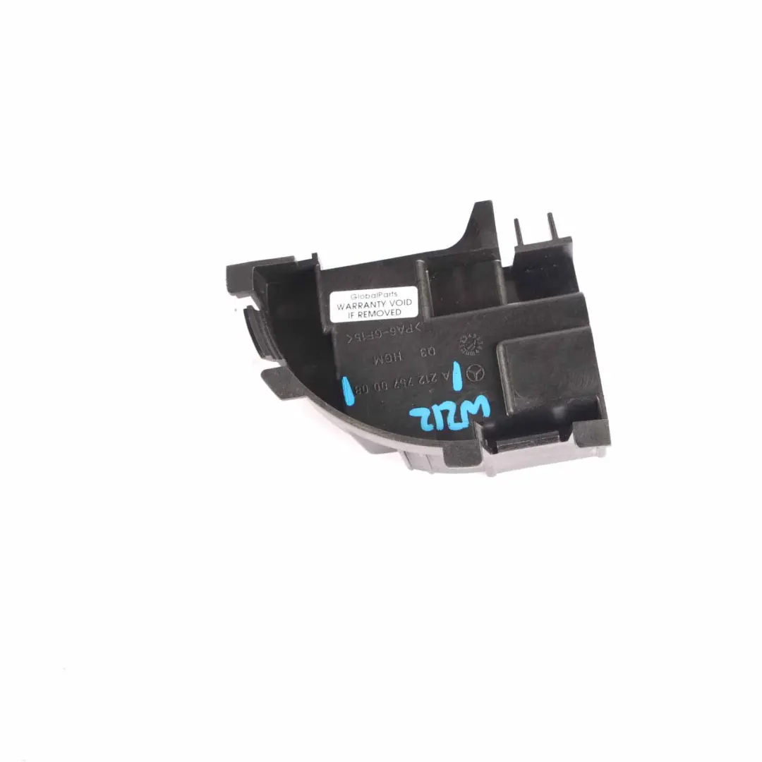 Trunk Boot Lid Tailgate Latch Lock Cover Trim to Mercedes W212 with Part number A2127570008 Mercedes W212 Trunk Boot Lid Tailgate Latch Lock Cover Trim - SKU A2127570008 - Part number A2127570008