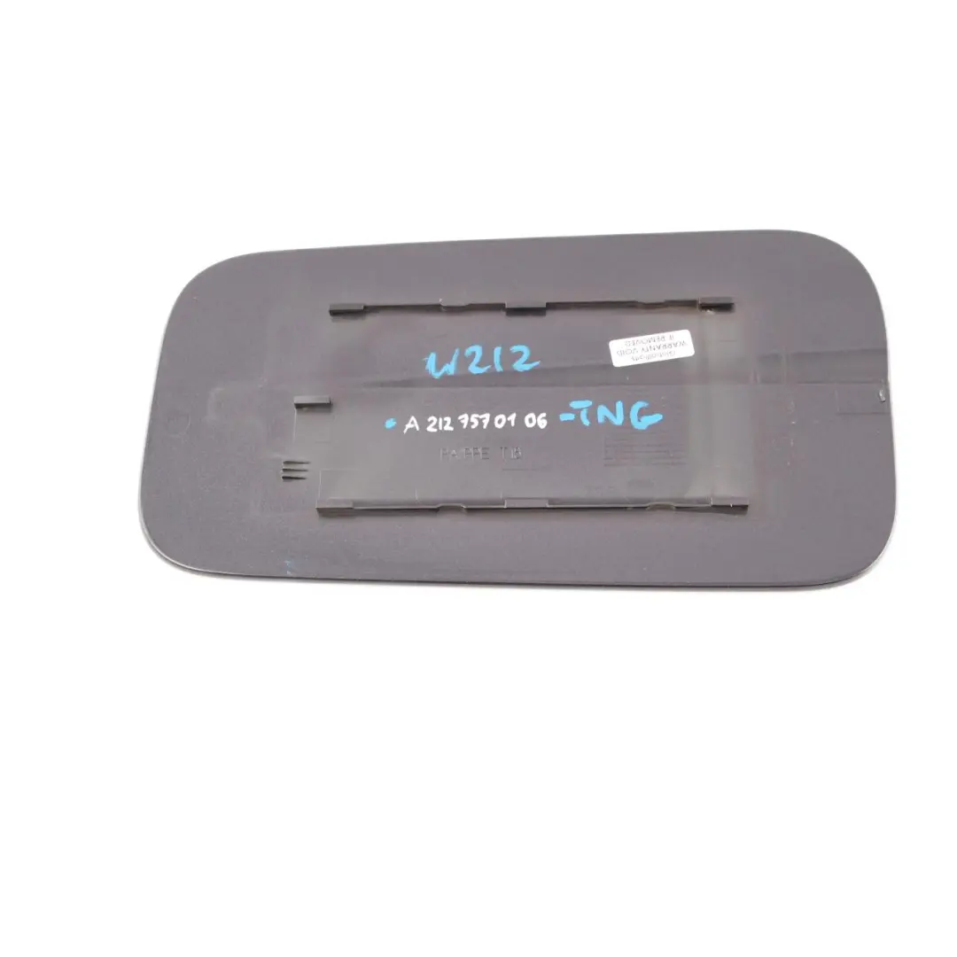 Mercedes W212 Fuel Flap Cover Filler Fill In Flap Tenorite Grey Metallic - 755 - SKU A2127570106-TNG - Part number A2127570106
