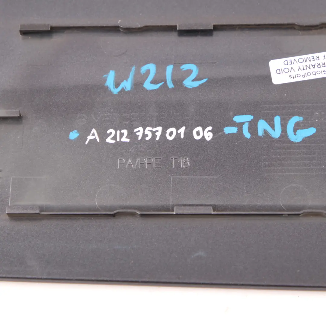 Mercedes W212 Fuel Flap Cover Filler Fill In Flap Tenorite Grey Metallic - 755 - SKU A2127570106-TNG - Part number A2127570106