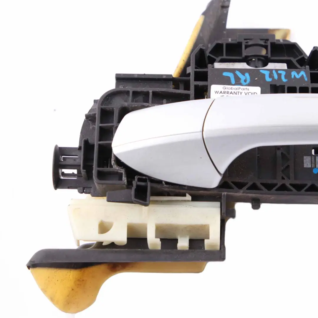 Door Handle Outside Rear Left N/S Iridium Silver Metallic 775 to Mercedes W212 with Part number A2127600134 Mercedes W212 Door Handle Outside Rear Left N/S Iridium Silver Metallic 775 - SKU A2127600134-IRS - Part number A2127600134