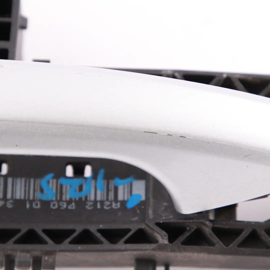 Door Handle Outside Rear Left N/S Iridium Silver Metallic 775 to Mercedes W212 with Part number A2127600134 Mercedes W212 Door Handle Outside Rear Left N/S Iridium Silver Metallic 775 - SKU A2127600134-IRS - Part number A2127600134