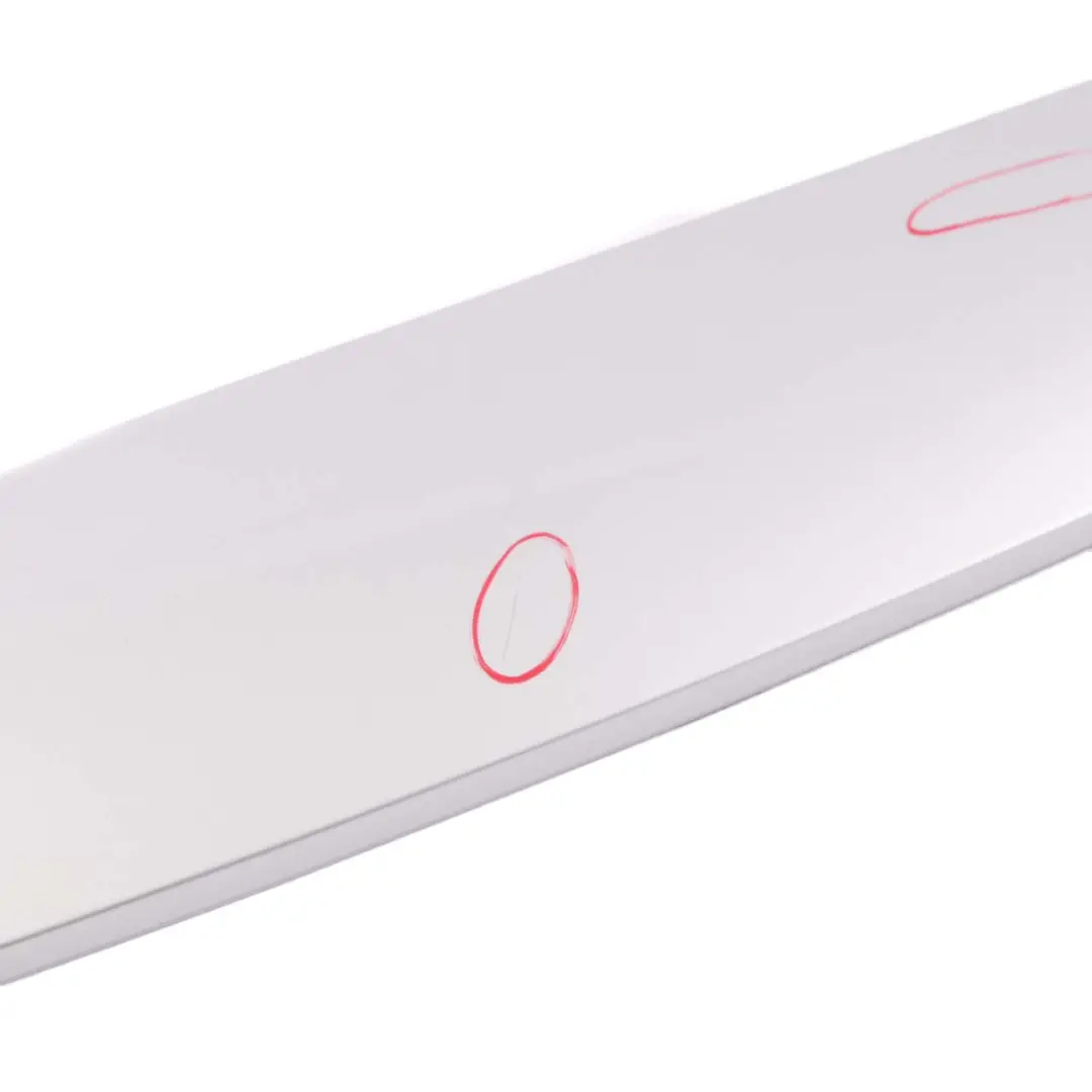 Mercedes W212 Rear Spoiler Boot Tailgate Iridium Silber Bright Silver E-Class - SKU A2127900288-IRS - Part number A2127900288