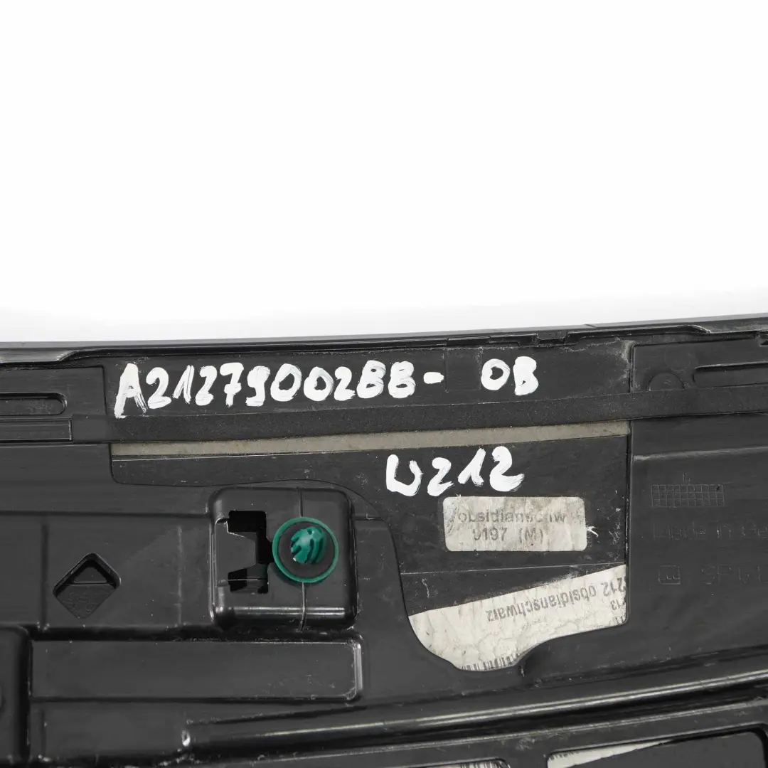 Spoiler Boot Tailgate Estate Obsidian Black - 197 to Mercedes S212 Rear with Part number A2127900288 Mercedes S212 Rear Spoiler Boot Tailgate Estate Obsidian Black - 197 - SKU A2127900288-OB - Part number A2127900288