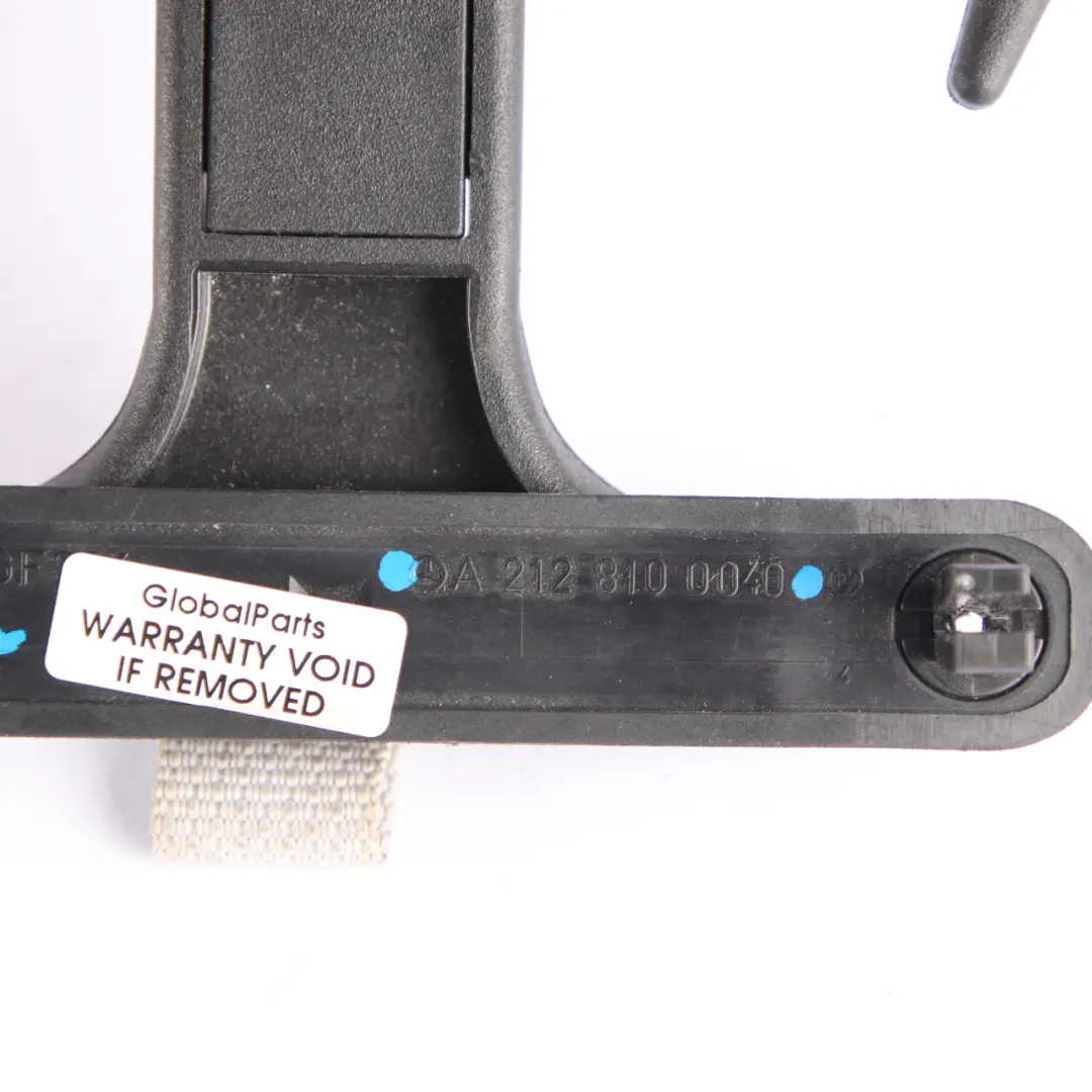Mercedes W212 Trunk Bag Hook Holder Boot Trim Bracket Rear Black - SKU A2128100040 - Part number A2128100040