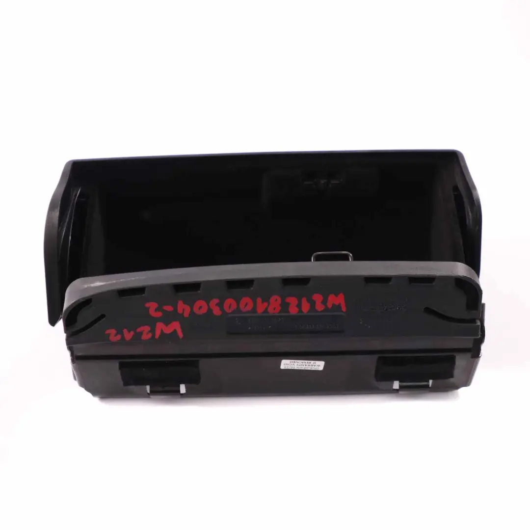 Vano Portaoggetti Sedile Anteriore Sinistro per Mercedes W212 con numero di parte A2128100304 Mercedes W212 Vano Portaoggetti Sedile Anteriore Sinistro - SKU A2128100304-2 - Numero di parte A2128100304