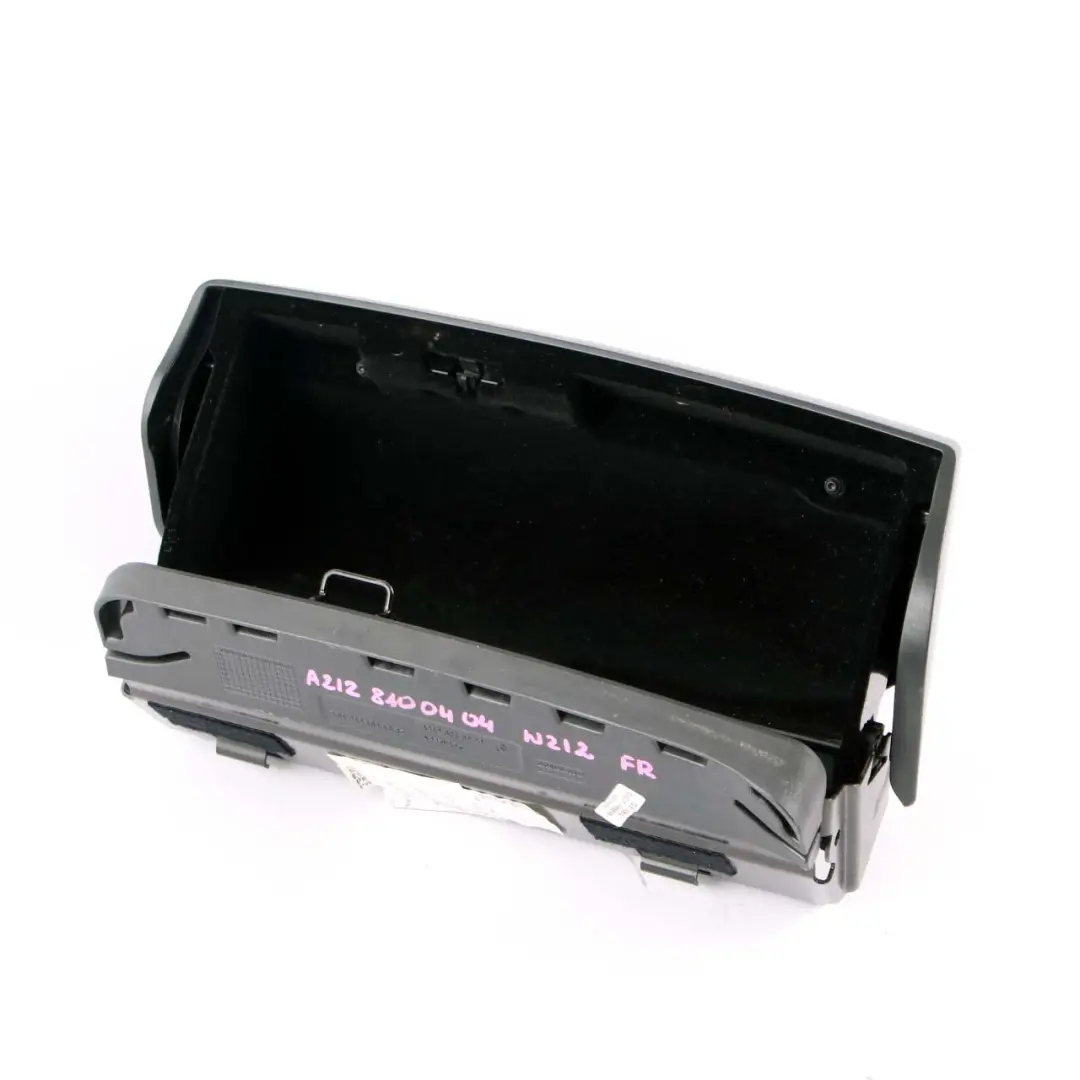 Storage Compartment Front Right O/S to Mercedes W212 Seat with Part number A2128100404 Mercedes W212 Seat Storage Compartment Front Right O/S - SKU A2128100404 - Part number A2128100404