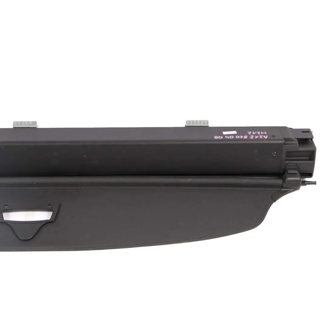  Roller Blind Mercedes W212 Rear Parcel Storage Shelf Black - SKU A2128100409 - Part number A2128100409