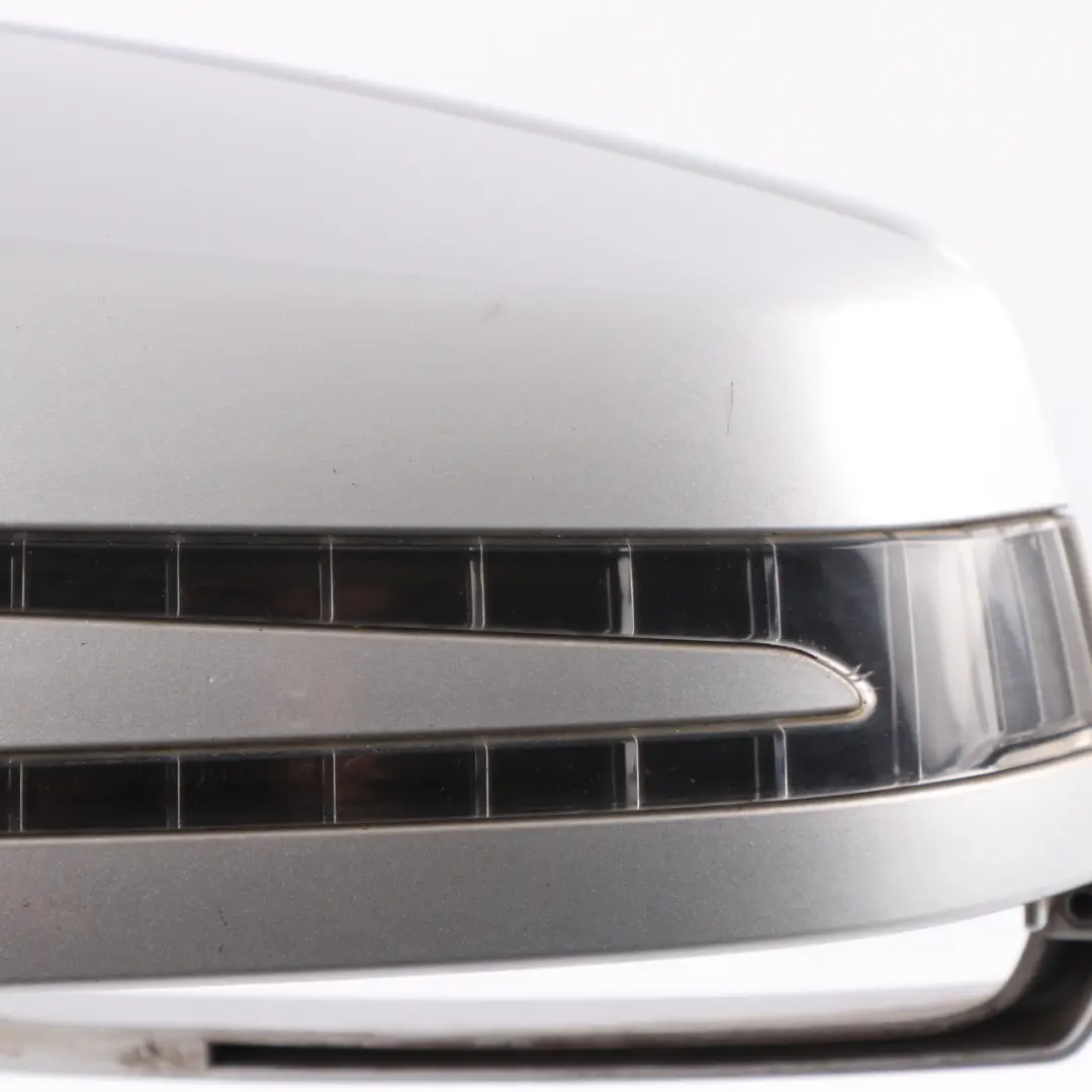 Mercedes W212 Wing Mirror Cover Door Left N/S Cap Indicator Iridium Silver 775 - SKU A2128100964-IRS1 - Part number A2128100964