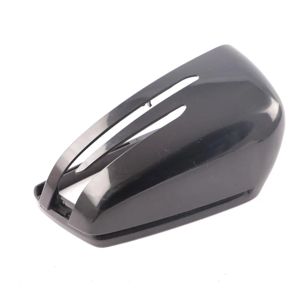  Wing Mirror Cover Mercedes W204 W212 Left N/S Door Housing Obsidian Black 197 - SKU A2128100964-OB - Part number A2128100964