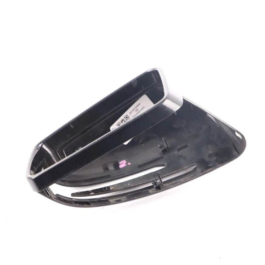  Wing Mirror Cover Mercedes W204 W212 Left N/S Door Housing Obsidian Black 197 - SKU A2128100964-OB - Part number A2128100964