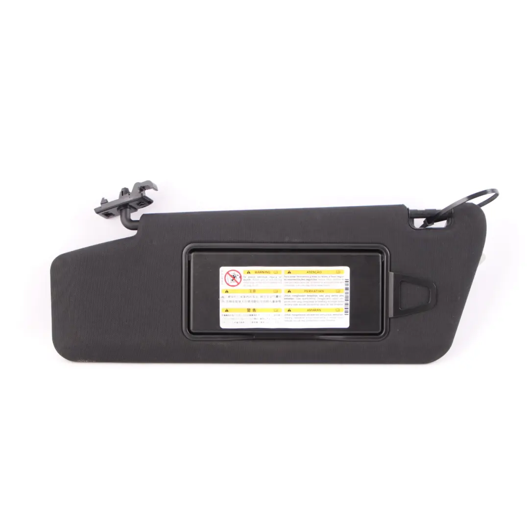  Pare-soleil Mercedes W212 Cache gauche avant noir - SKU A2128101510-1 - Numéro de pièce A2128101510