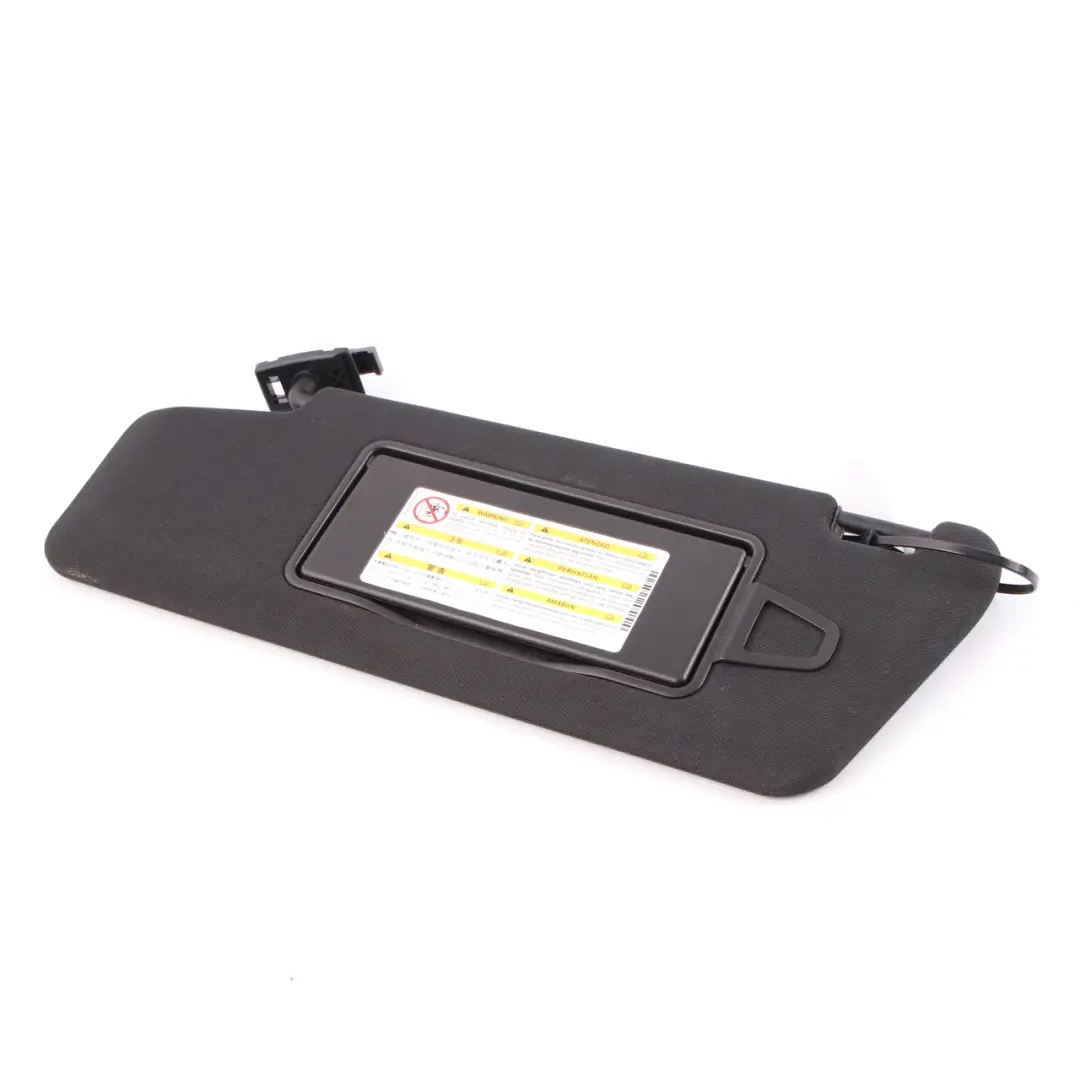  Pare-soleil Mercedes W212 Cache gauche avant noir - SKU A2128101510-1 - Numéro de pièce A2128101510