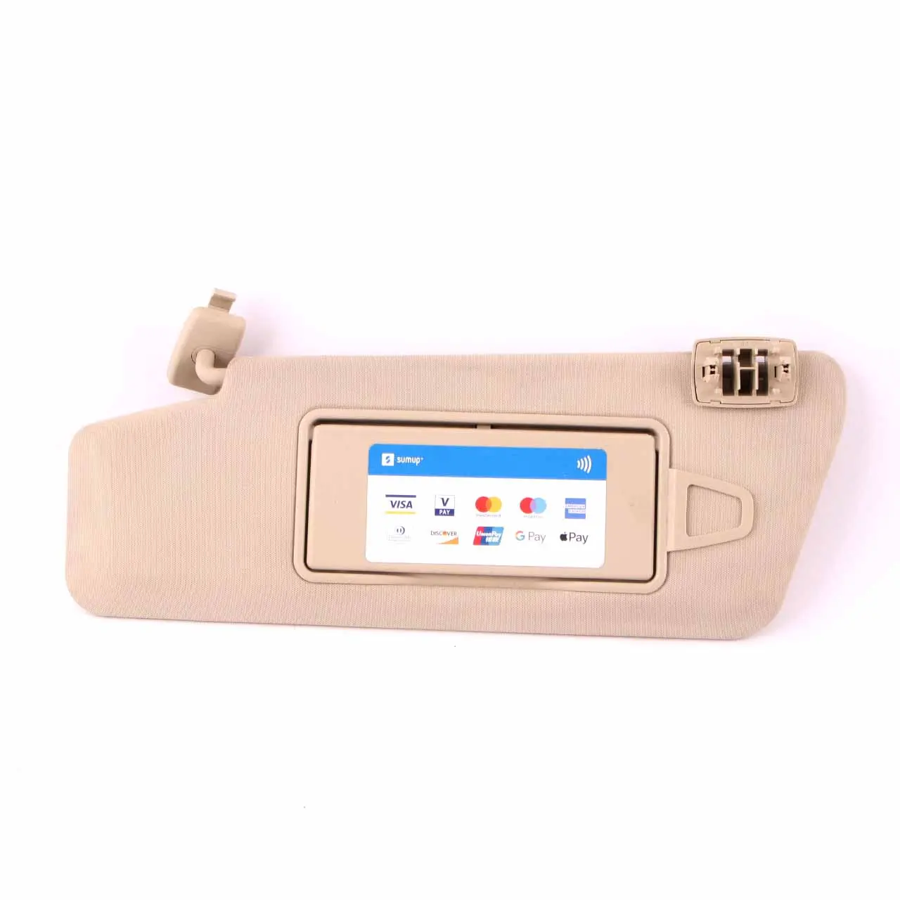 Mercedes W212 Classe E Aletta Parasole Anteriore Sinistro Beige A2128101510