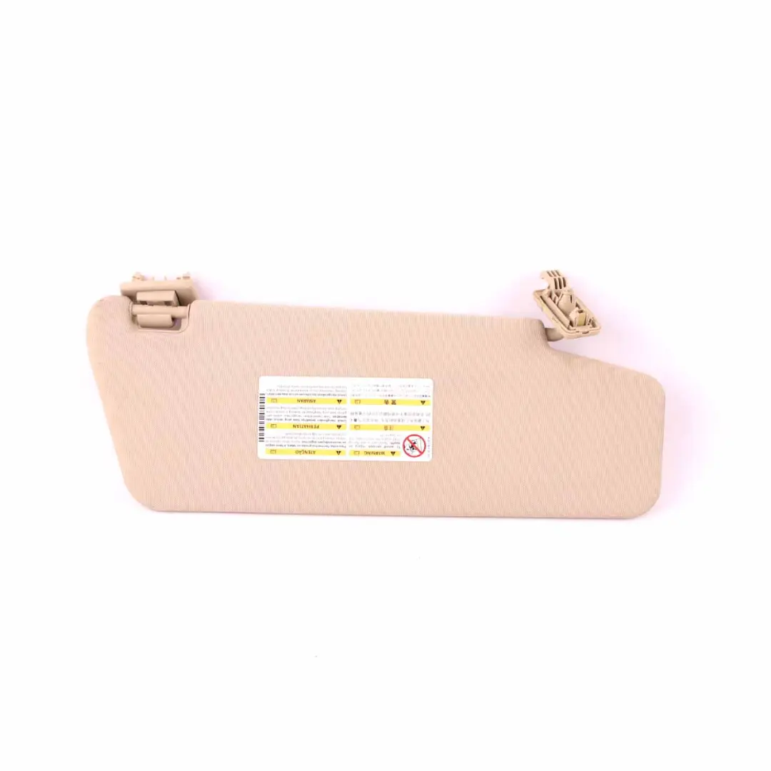  Sun Visor Mercedes W212 E-Class Cover Trim Left N/S Front Beige - SKU A2128101510-2 - Part number A2128101510