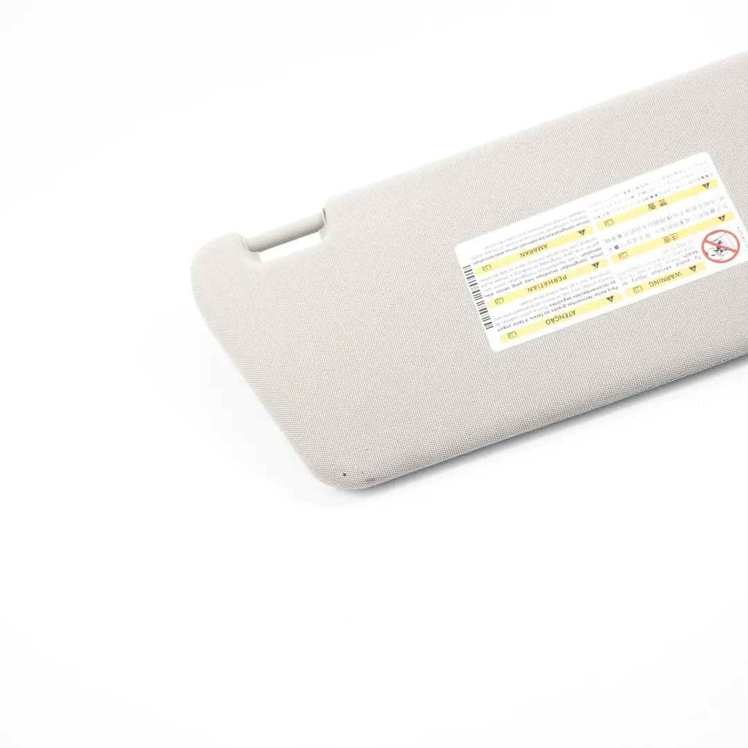  Sun Visor Mercedes W212 E-Class Cover Trim Left N/S Front Grey - SKU A2128101510-3 - Part number A2128101510