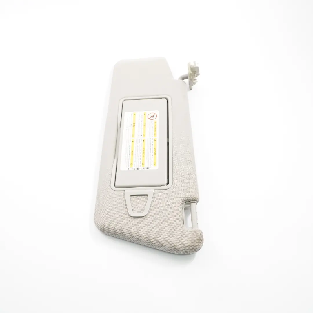 Aletta parasole Mercedes W212 Classe E Rivestimento Sinistro Anteriore Grigio per con numero di parte A2128101510 Aletta parasole Mercedes W212 Classe E Rivestimento Sinistro Anteriore Grigio - SKU A2128101510-3 - Numero di parte A2128101510