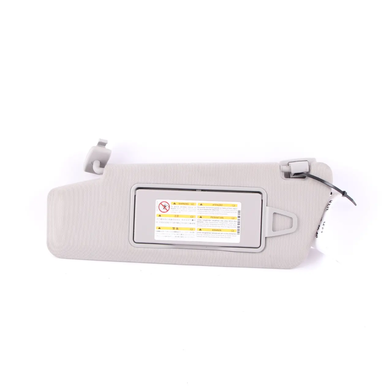 Aletta parasole Mercedes W212 Classe E Rivestimento sinistro anteriore Grigio