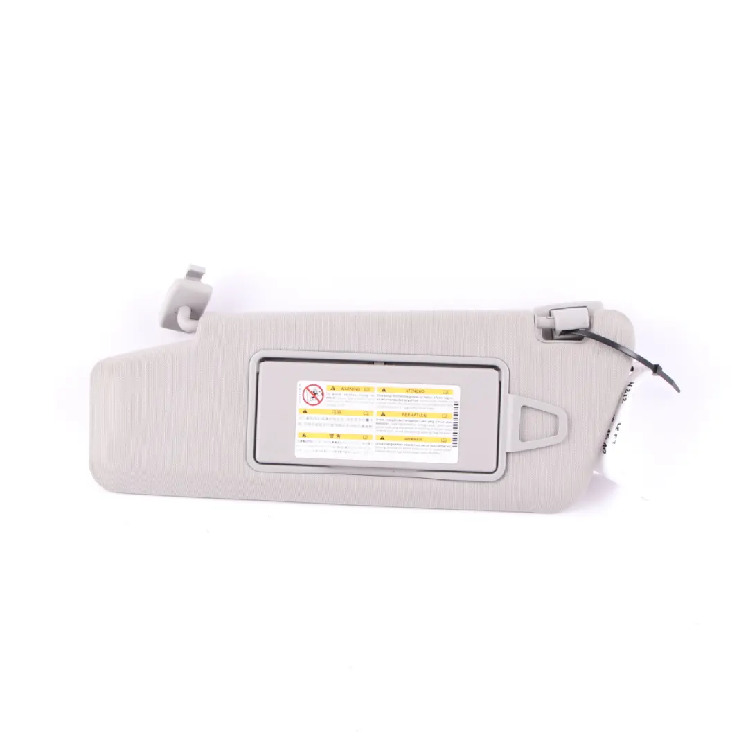  Sun Visor Mercedes W212 E-Class Cover Trim Left N/S Front Grey - SKU A2128101510 - Part number A2128101510