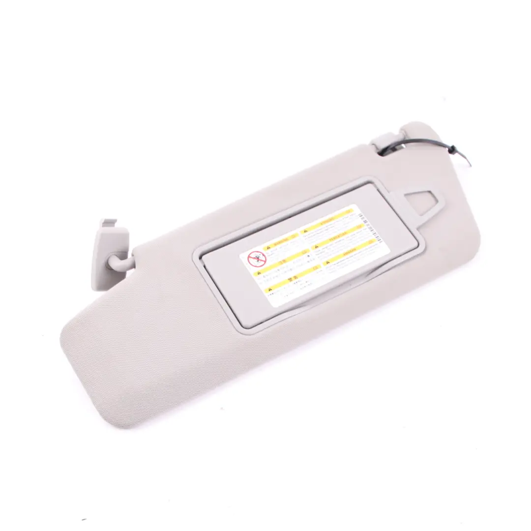  Sun Visor Mercedes W212 E-Class Cover Trim Left N/S Front Grey - SKU A2128101510 - Part number A2128101510