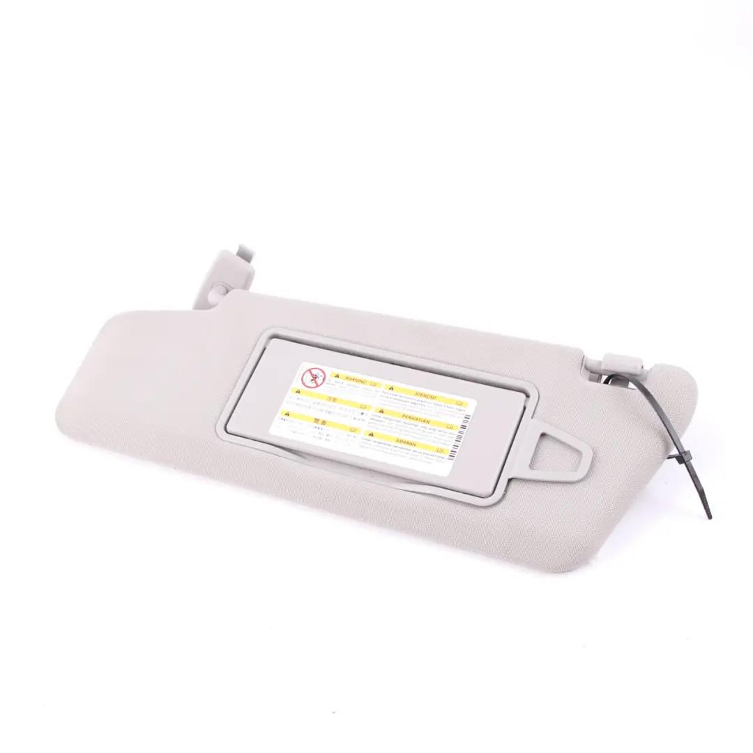  Sun Visor Mercedes W212 E-Class Cover Trim Left N/S Front Grey - SKU A2128101510 - Part number A2128101510