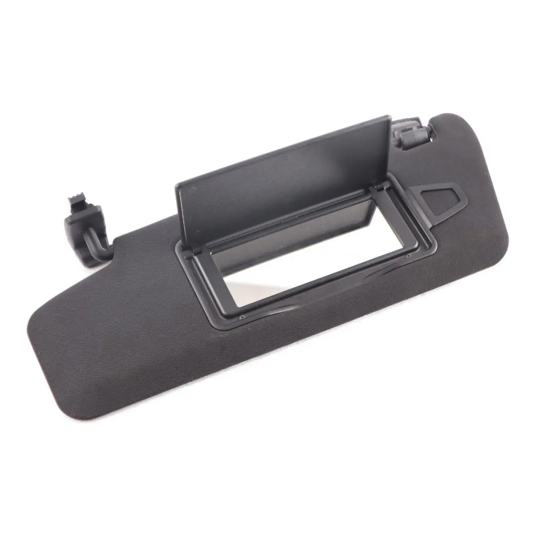 Sun Visor Left N/S With Label Mirror Extra Shade Black to Mercedes W212 with Part number A2128103710 Mercedes W212 Sun Visor Left N/S With Label Mirror Extra Shade Black - SKU A2128103710 - Part number A2128103710