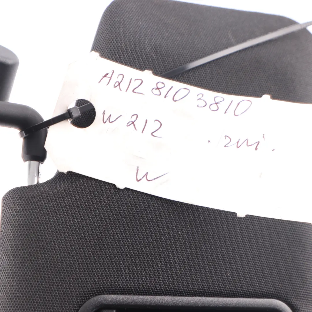 Parasole Mercedes W212 Parasole Destro Nero Con Specchio per con numero di parte A2128103810 Parasole Mercedes W212 Parasole Destro Nero Con Specchio - SKU A2128103810 - Numero di parte A2128103810