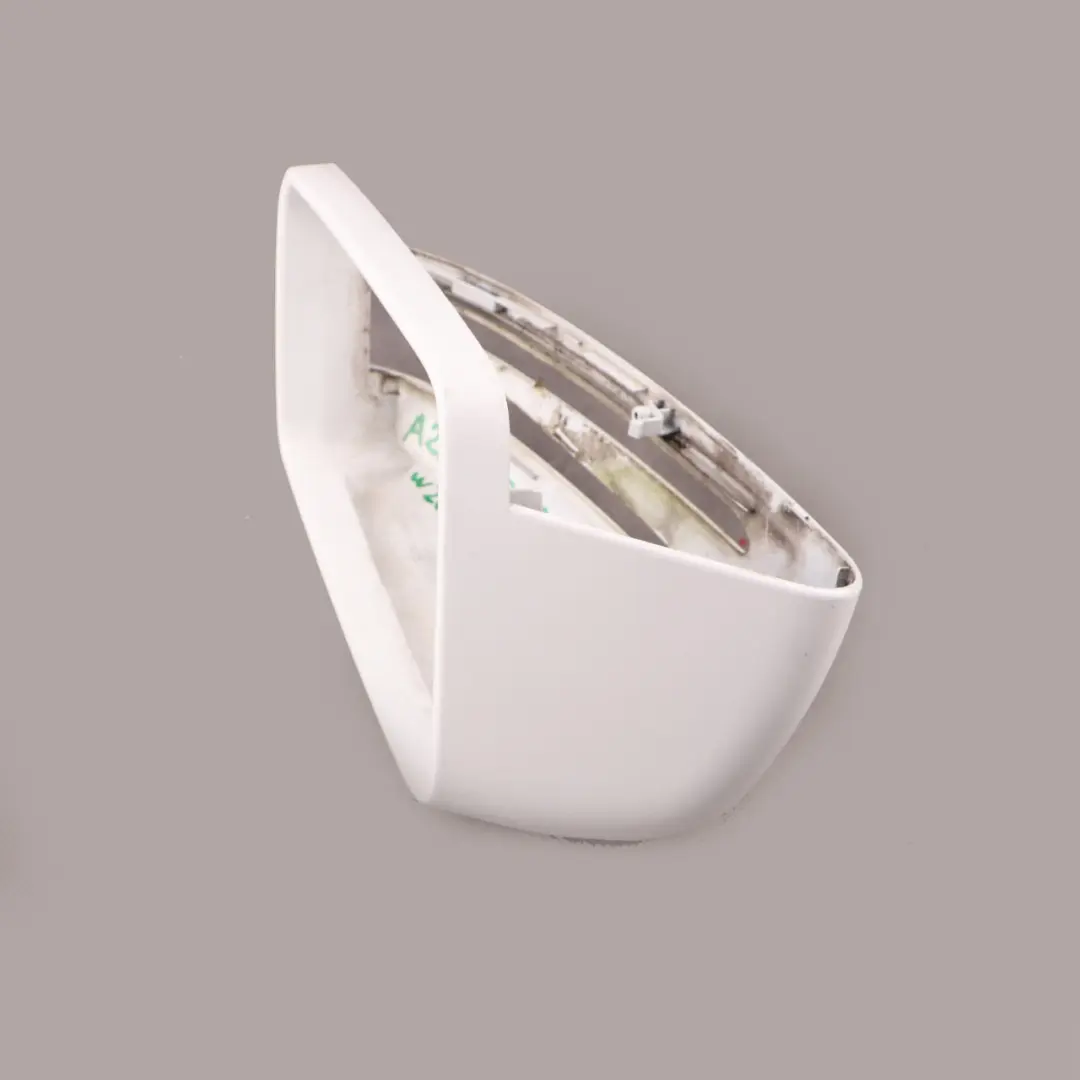 Wing Mirror Cover Cap Right O/S Polar White - 149 to Mercedes W204 W212 with Part number A2128106000 Mercedes W204 W212 Wing Mirror Cover Cap Right O/S Polar White - 149 - SKU A2128106000-POL - Part number A2128106000