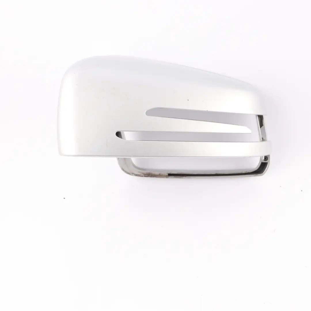 Wing Mirror Cover Cap Casing Left N/S Iridium Silver Metallic 775 to Mercedes W204 with Part number A2128106700 Mercedes W204 Wing Mirror Cover Cap Casing Left N/S Iridium Silver Metallic 775 - SKU A2128106700-IRS - Part number A2128106700