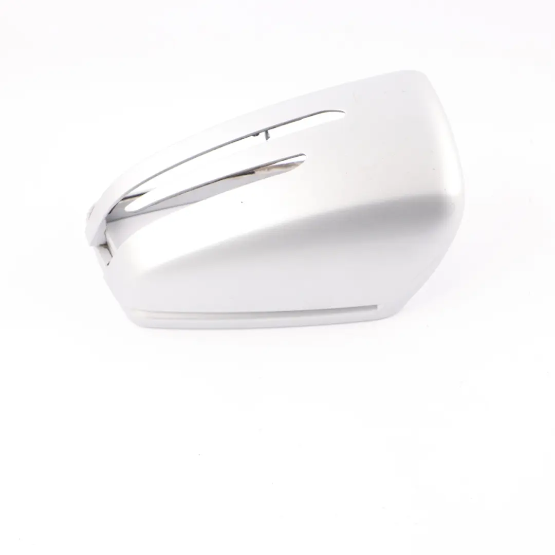 Wing Mirror Cover Cap Casing Left N/S Iridium Silver Metallic 775 to Mercedes W204 with Part number A2128106700 Mercedes W204 Wing Mirror Cover Cap Casing Left N/S Iridium Silver Metallic 775 - SKU A2128106700-IRS - Part number A2128106700